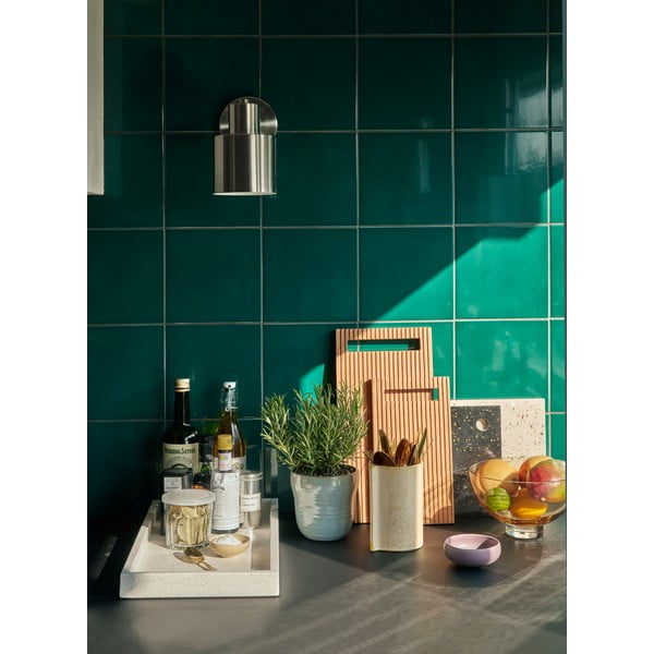 2 zilu keramikas puķu podu komplekts Hübsch Tina-image-1