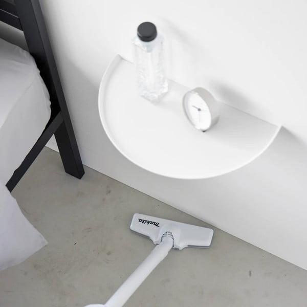 Balts metāla sienas plaukts 40 cm Tower – YAMAZAKI-image-3