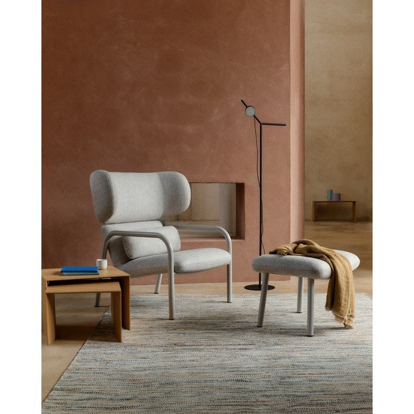 Bēšs kāju soliņš Inari – Kave Home-image-3