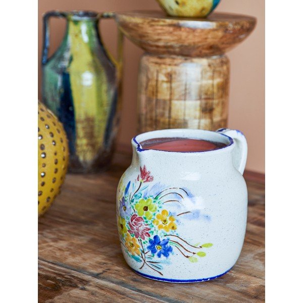 Krēmkrāsas terakotas vāze (augstums 22 cm) Avie – Bloomingville-image-2