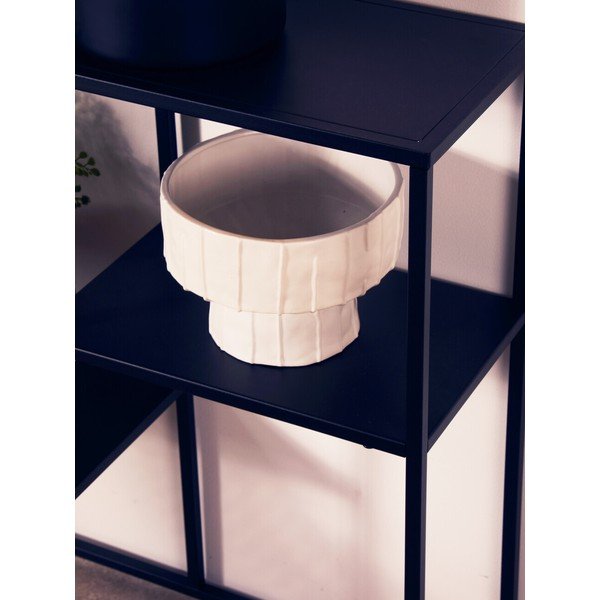 Melns tērauda plaukts 80x81x26 cm Acero – Premier Housewares-image-3