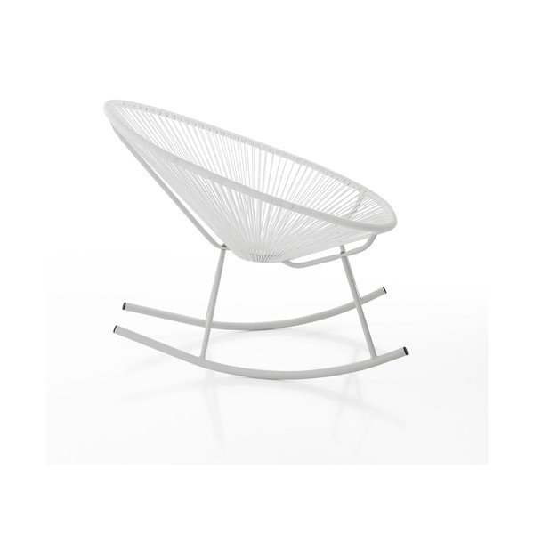 Balts āra šūpuļkrēsls Tomasucci Numana-image-1