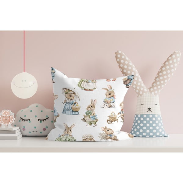 Spilvendrāna ar Lieldienu motīvu 43x43 cm – Mila Home-image-2