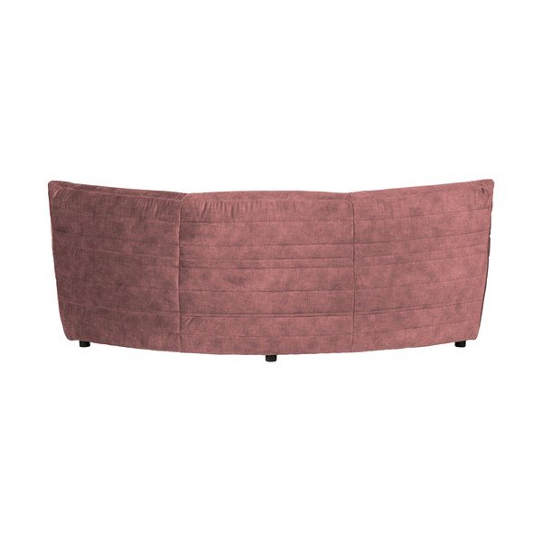 Gaiši rozā samta stūra dīvāns (ar maināmu stūri) Bag – WOOOD-image-3