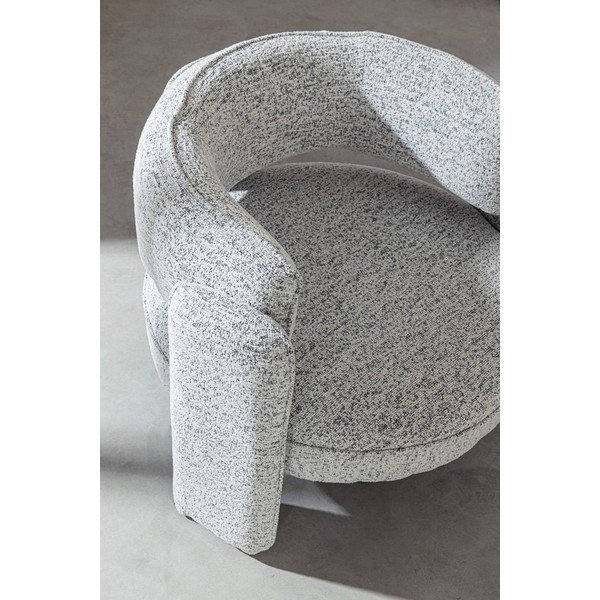 Gaiši pelēks atpūtas krēsls Aisha – Bizzotto-image-1