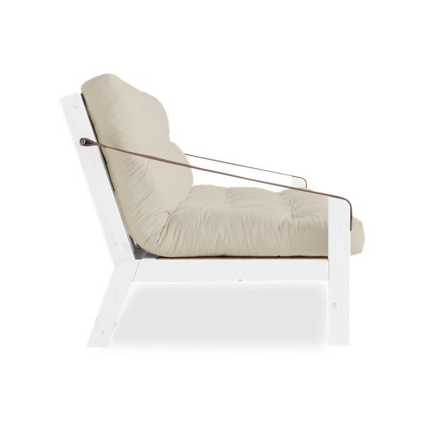 Izvelkamais dīvāns Karup Design Poetry White/Beige-image-4