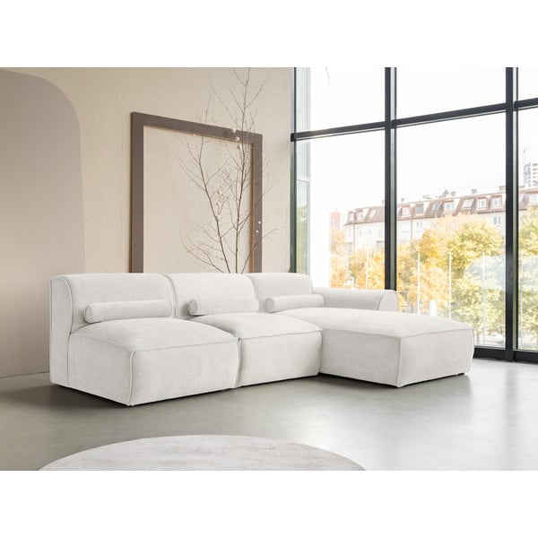 Balts stūra dīvāns (ar labo stūri) Flex Felix – Miuform-image-3