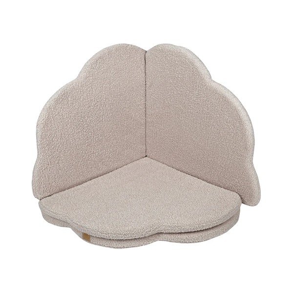 Pelēks bērnu rotaļu paklājiņš 160x160 cm – Meowbaby-image-1