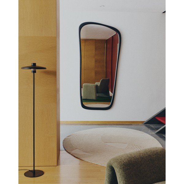 Krēmkrāsas ar rokām darināts vilnas paklājs 160x230 cm Domm – Kave Home-image-1