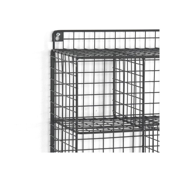 Melns plauktiņš vannasistabai (pie sienas) Tomasucci Grid-image-1