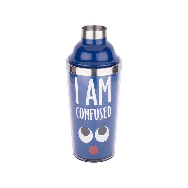 Zils nerūsējošā tērauda kokteiļu šeikeris Tantitoni Drink, 450 ml