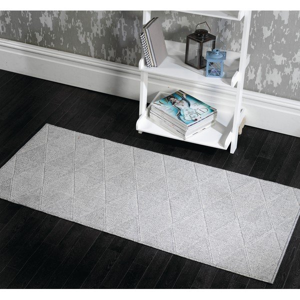 Paklājs Flair Rugs Petronas Grey, 57 x 230 cm-image-1