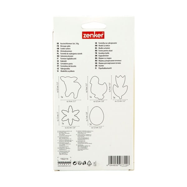 5 Lieldienu formiņu komplekts Zenker Spring-image-2