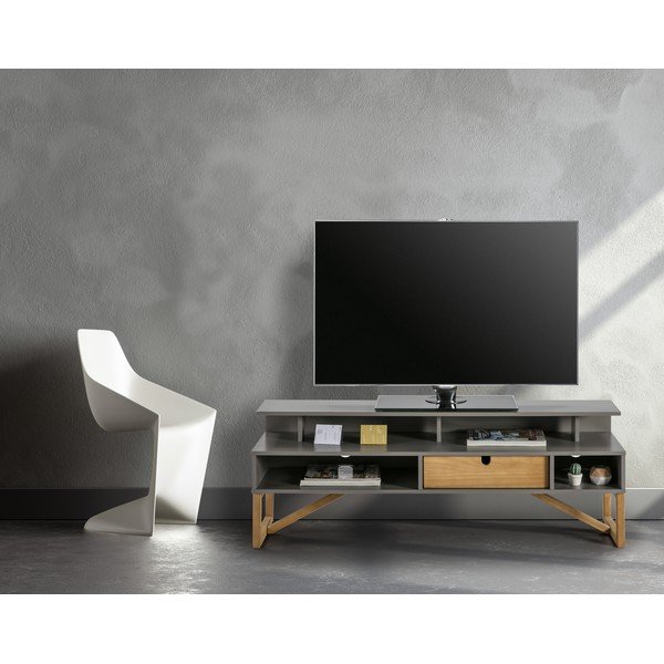 Melns TV galds Marckeric Galia-image-1