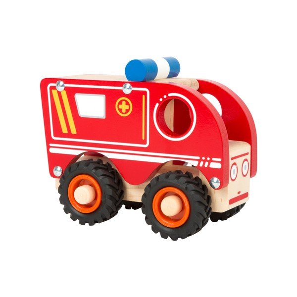 Bērnu koka ātrā palīdzība Legler Ambulance-image-1