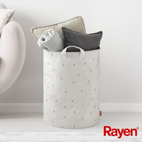 Tekstila veļas grozs 70 l – Rayen-image-1