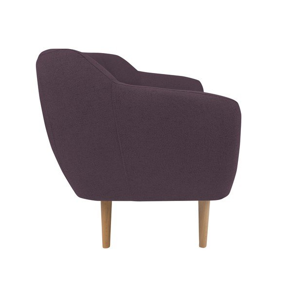 Violets divvietīgs dīvāns ar gaišām kājām Mazzini Sofas Sicile-image-2