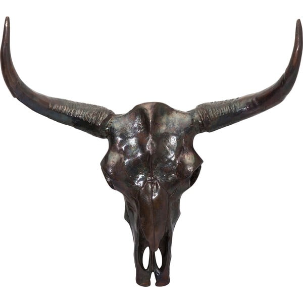 Sienas skulptūra ar buļļa galvu Kare Design Antler Bull