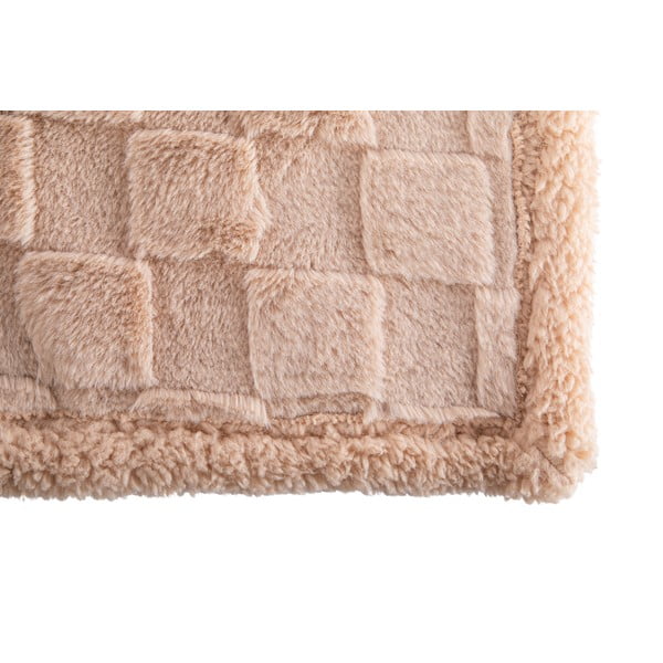 Brūns mikroplīša pleds 150x200 cm Rava – Tiseco Home Studio-image-2