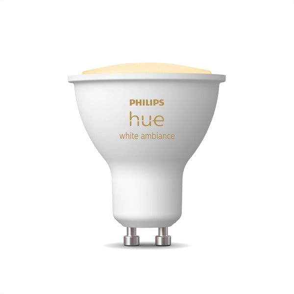 LED spuldze ar GU10 spuldžu ietveri, 4 W White ambiance – Philips Hue