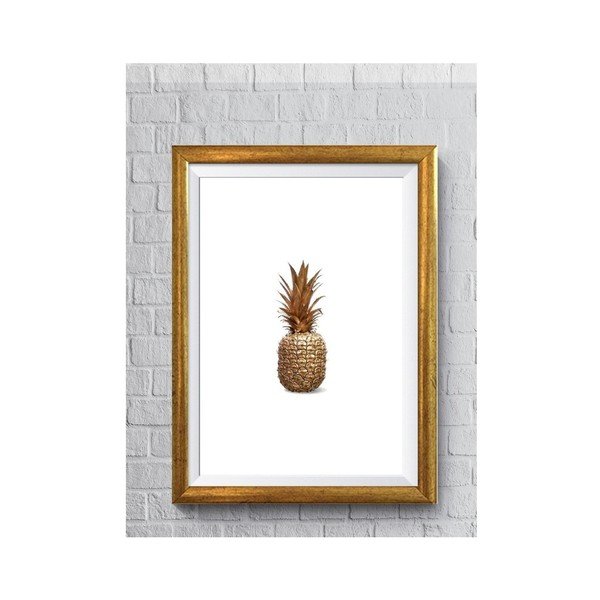 Plakāts rāmī Piacenza Art Pineapple, 30 x 20 cm