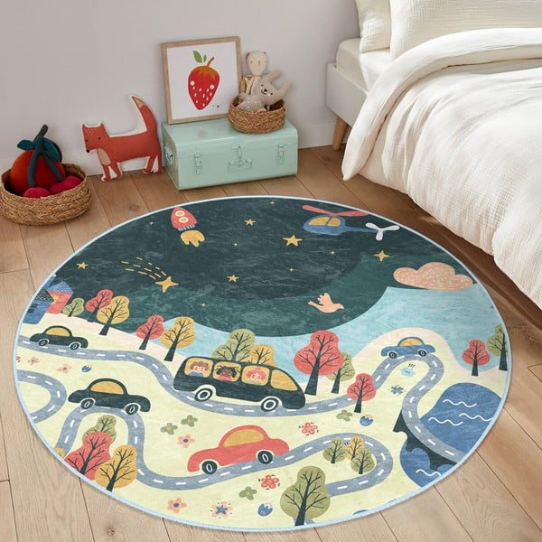 Bērnu paklājs ø 100 cm Comfort – Mila Home-image-4