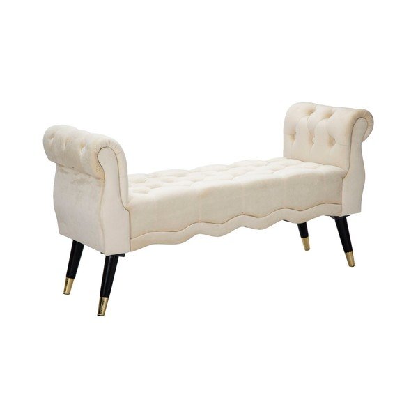 Krēmkrāsas samta sols Paris – Mauro Ferretti-image-2