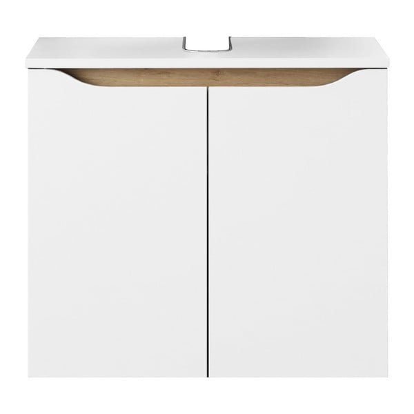 Balts zems/piekarams skapītis bez izlietnes 60x53 cm Set 857 – Pelipal