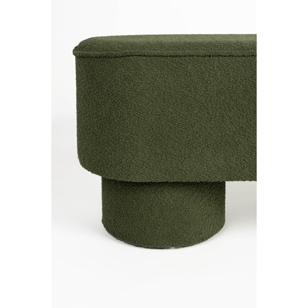 Zaļš sols no buklē auduma Marcos – White Label-image-3