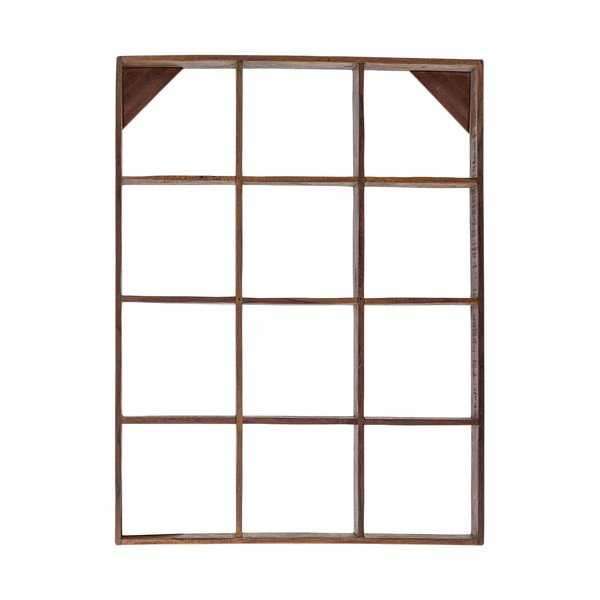 Dabīga toņa daudzlīmeņu atkārtoti pārstrādātas koksnes sienas plaukts 53 cm Tilo – Bloomingville