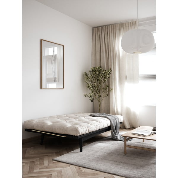Izvelkamais dīvāns Karup Design Folk Black Honey-image-1