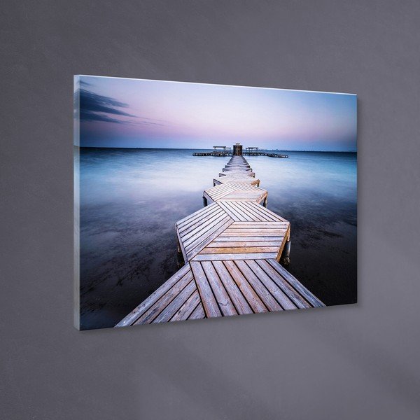 Glezna 113x85 cm Twilight Pier – Styler-image-3