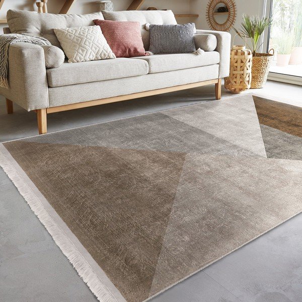 Bēšs paklājs 80x200 cm – Mila Home-image-2