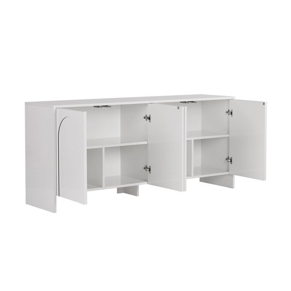 Balta kumode 180x80x45 cm Arlen  – Kalune Design-image-4