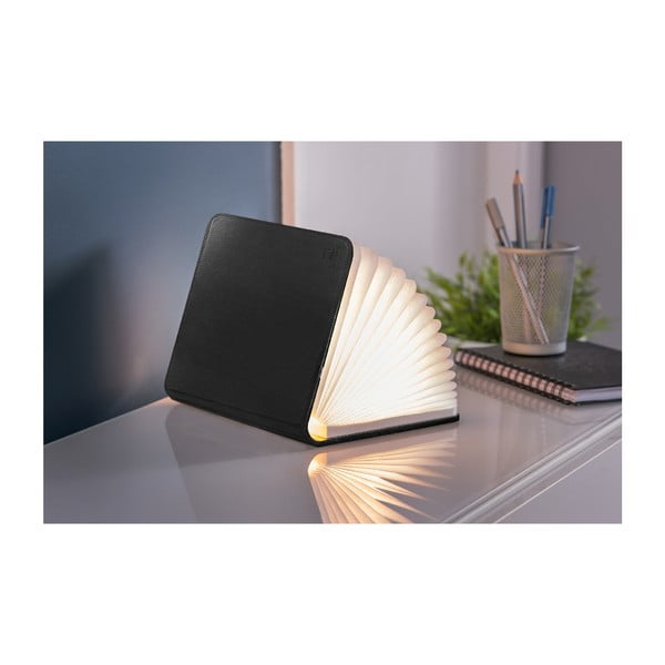 Melns gaismas dekors ar USB Booklight – Gingko-image-4