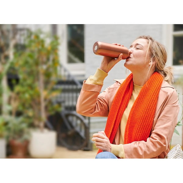 Tumši pelēka nerūsējošā tērauda pudele 500 ml Titanium – Mepal-image-2