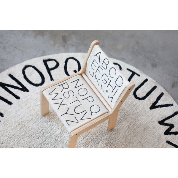 Bēšs/dabīga toņa bērnu krēsls ABC – Lorena Canals-image-4