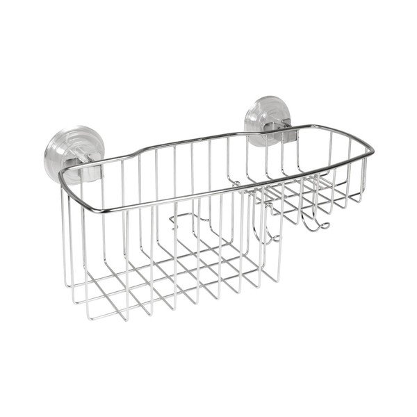 Metāla piesūcekņu grozs iDesign Duo Basket-image-1