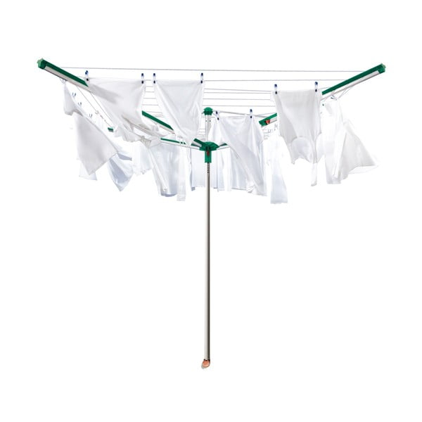 Sudraba krāsas dārza veļas žāvētājs 60 m Linomatic 600 Deluxe Cover – LEIFHEIT-image-4