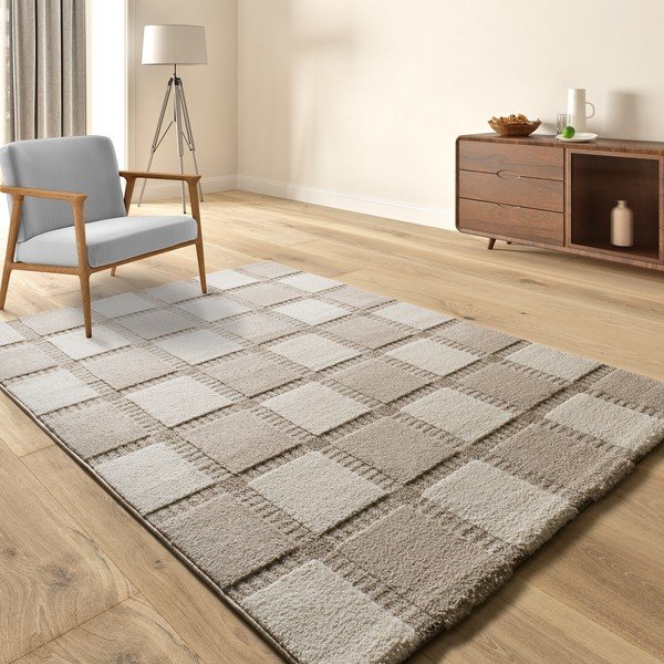 Bēšs/krēmkrāsas paklājs 200x290 cm Candela – Universal-image-1
