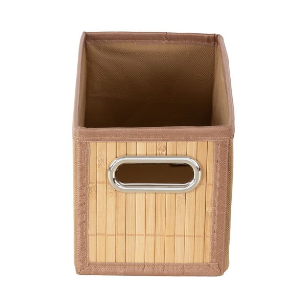 Dabīga toņa bambusa uzglabāšanas kaste 15x31x15 cm – Compactor-image-3