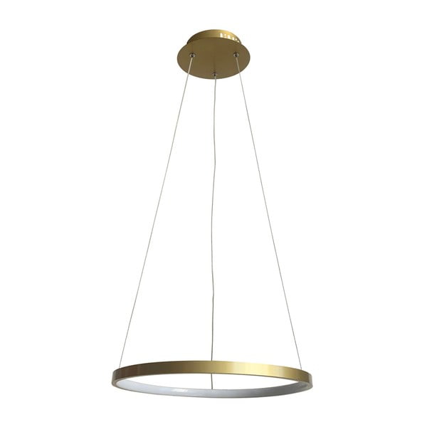 LED piekaramā lampa zelta krāsā ø 40 cm Lune – Candellux Lighting