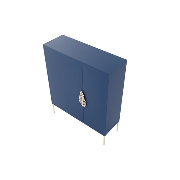 Tumši zils apavu skapis Skandica Merlin-image-3