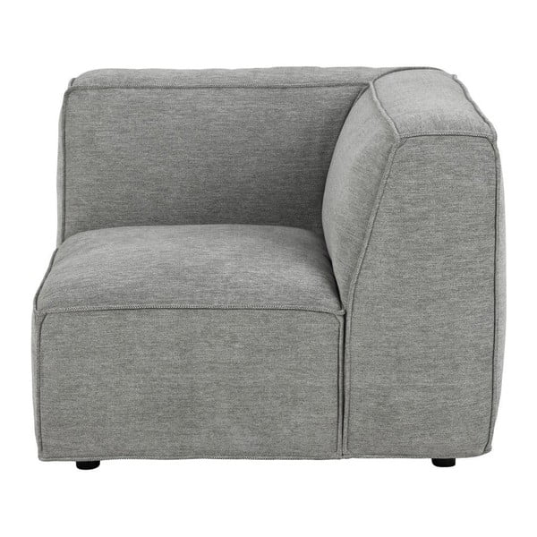 Gaiši pelēks stūra dīvāna modulis Bonami Selection Fairfield-image-3