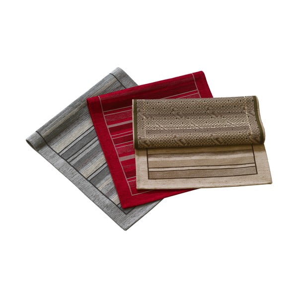 Sarkans paklājs Floorita Velour, 55 x 115 cm-image-3