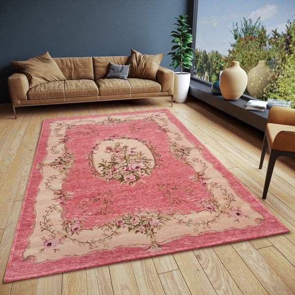 Rozā paklājs 150x220 cm Asmaa – Hanse Home-image-1
