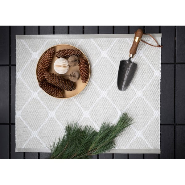 Gaiši pelēks/krēmkrāsas iekštelpu un āra celiņa paklājs 70x160 cm Rex Fossil – Pappelina-image-3