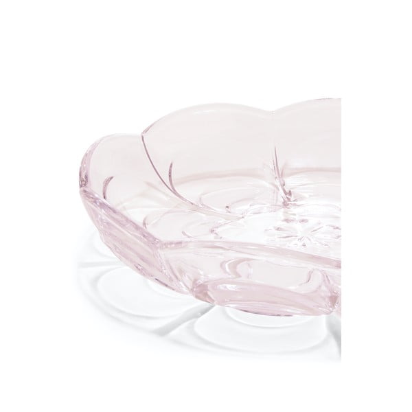 Gaiši rozā deserta stikla šķīvji (2 gab.) ø 16 cm Lily – Holmegaard-image-3