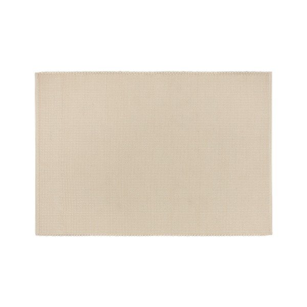 Bēšs ar rokām darināts vilnas paklājs 140x200 cm Talo – noo.ma