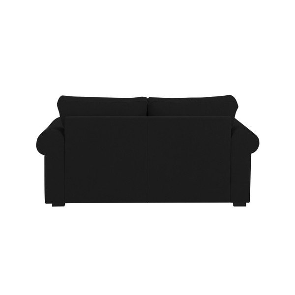 Melns dīvāns Windsor & Co Dīvāni Hermes, 104 cm-image-4